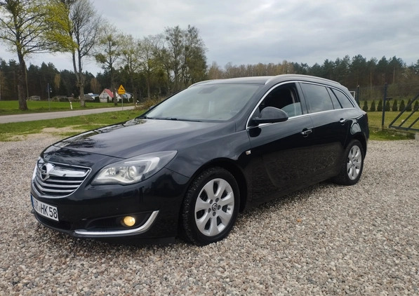 Opel Insignia cena 31900 przebieg: 218345, rok produkcji 2014 z Orneta małe 352